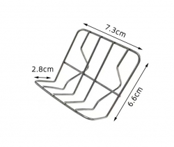 Brisk Style Stainless Steel Soap Scrubber Stand