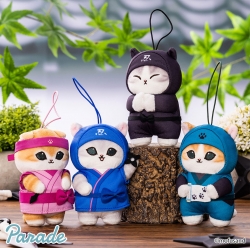 mofusand Ninja Mascot 10cm_Pink