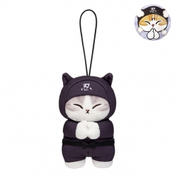 mofusand Ninja Mascot 10cm_Black