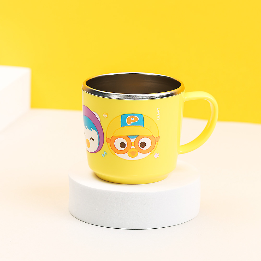 Pororo Picnic Non-slip Stainless Steel Cup
