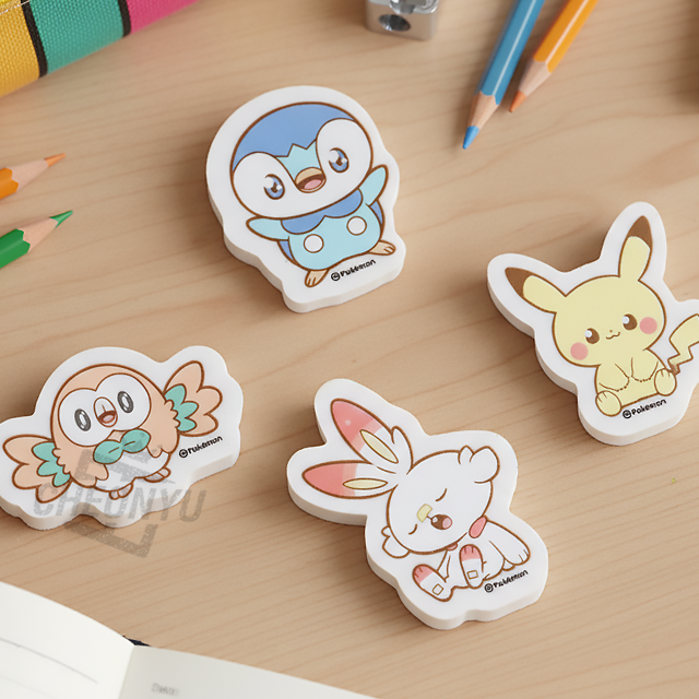 Pokemon Cutie Eraser (Set of 32)