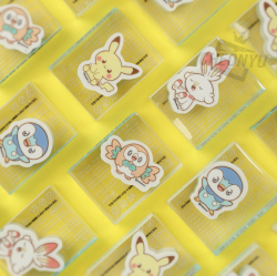Pokemon Cutie Eraser (Set of 32)