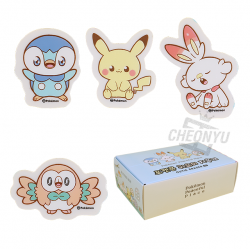 Pokemon Cutie Eraser (Set of 32)