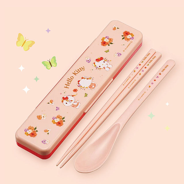 Hello Kitty Pastel Blossom Noise-Reducing Combo Set 18cm