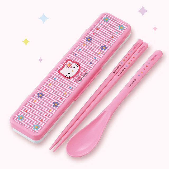 Hello Kitty Kaohana Noise-Reducing Combo Set 18cm