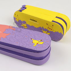 Pokemon Ditto Twin Pocket Plush Pencil Case, Random