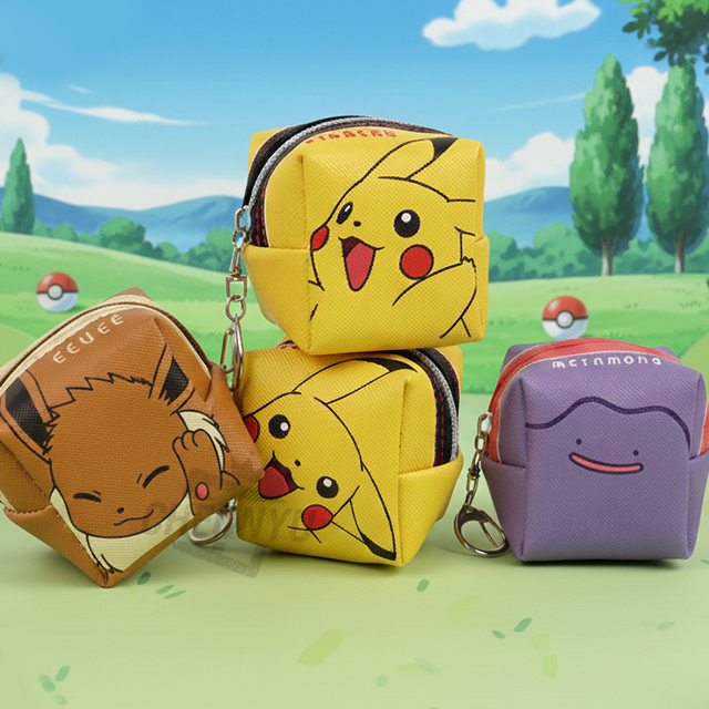 Pokemon Keyring Cube Pouch, Random