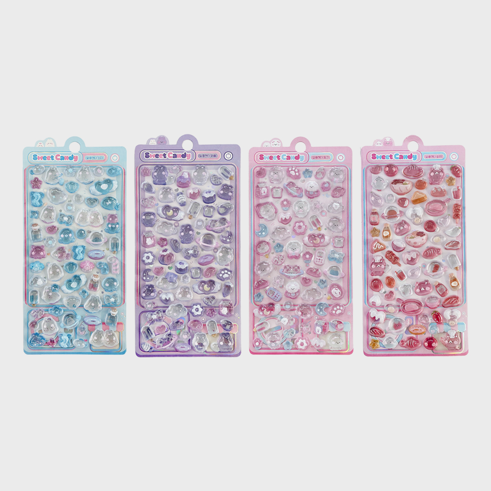 3D Crystal Sticker Bonbon Drop Sweet Candy Series