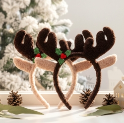 Christmas Rudolph Costume Headband – Choco Brown