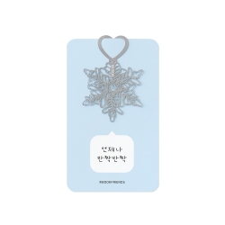 snowflake bookmark