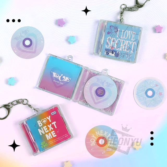 Idol CD Random Keyring