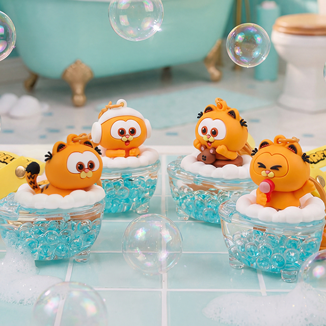 Garfield Character Keyring (Random)