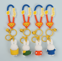 Miffy Color Carabiner Keyring