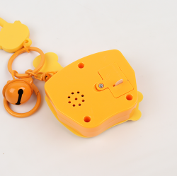Garfield Button Keyring