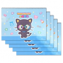 Choco Cat Sketchbook, 5pcs