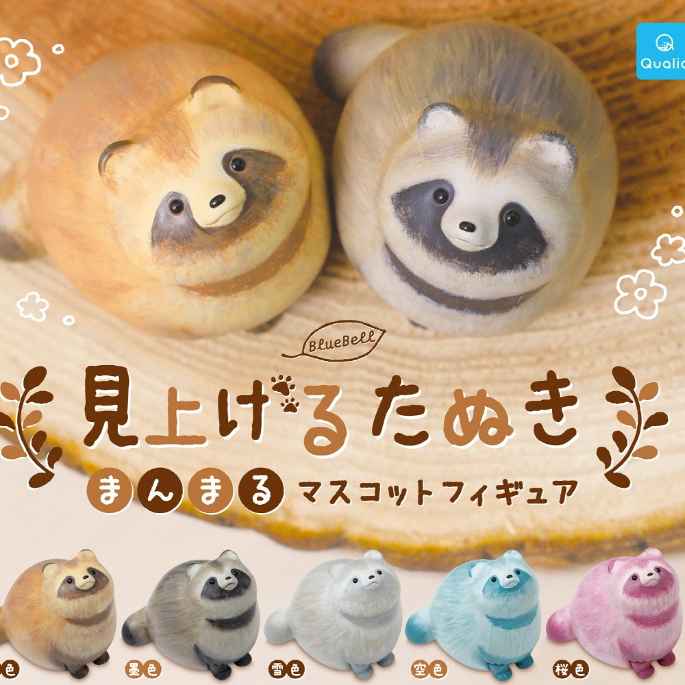 Capsule_Raccoon Figure (30pcs Set)_Gacha Box Free Gift