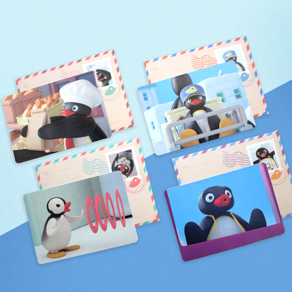 Pingu Mini Photo Postcard