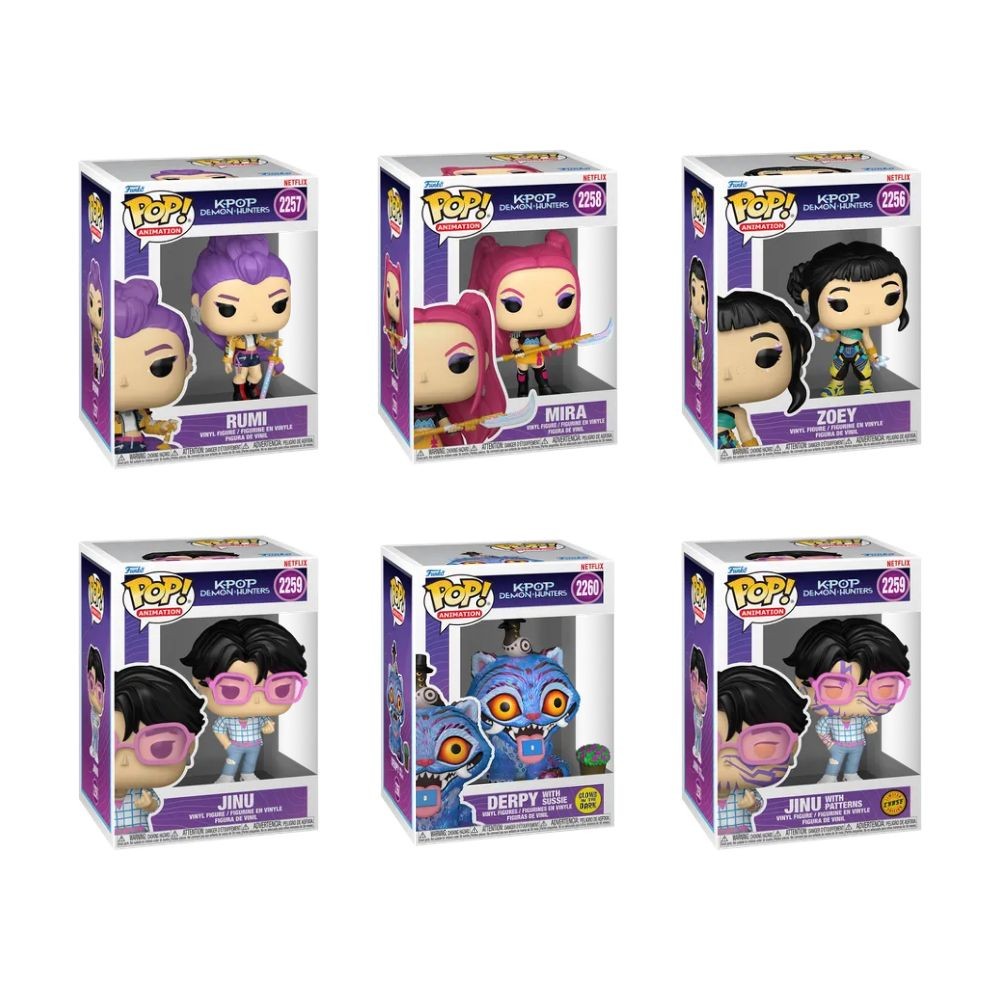 Funko Pop! K-Pop Demon Hunters Figure (5 Types, Select 1)