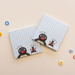 Pingu Mini Memo Pad Blue