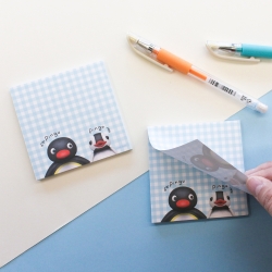 Pingu Mini Memo Pad Blue
