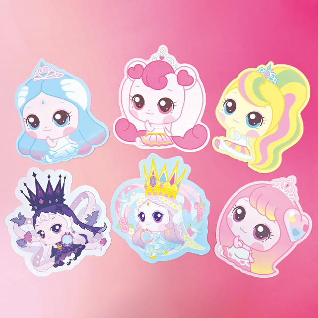 Princess Catch Teenieping Shape Letter Set