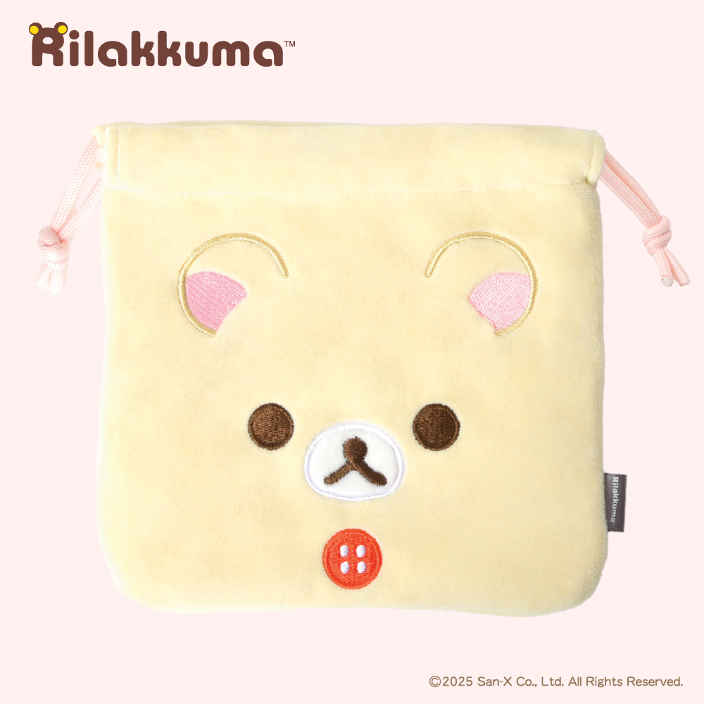 Korilakkuma Drawstring Pouch