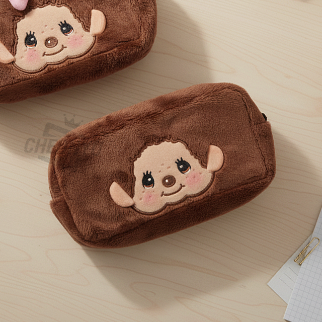 Monchhichi-kun Square Pouch
