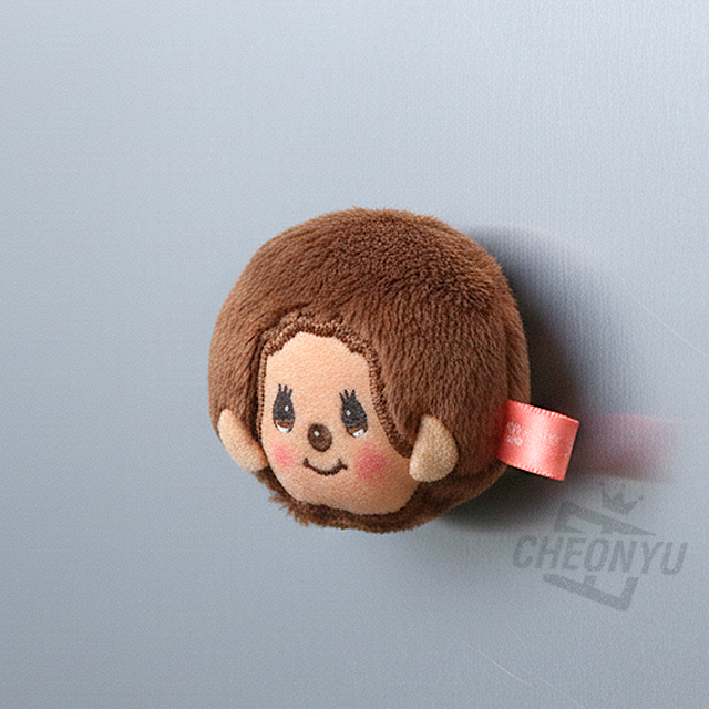 Monchhichi Face Magnet_Monchhichi kun