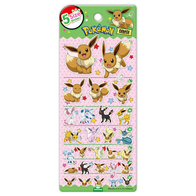 POKEMON 5 Size Sticker _Eevee