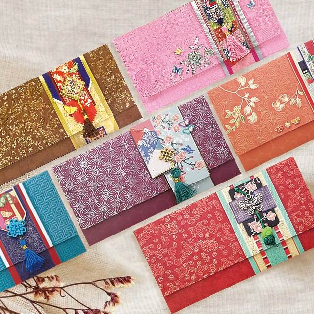 Traditional Hanbok Envelopes 