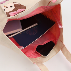 Monchhichi Color-Strap Eco Bag_Monchhichi kun