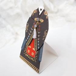 Children's Traditional Hanbok Card