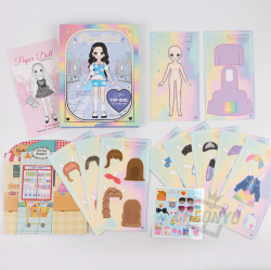 K-POP Idol Paper Doll Dress-Up Book