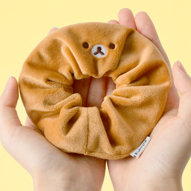Rilakkuma Embroidered Scrunchie