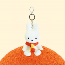 Miffy Velvet Keyring