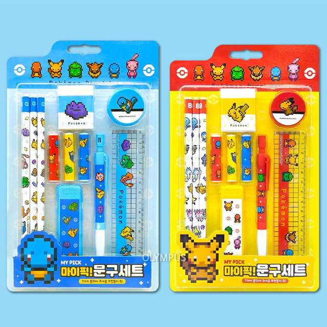 Pokemon My Pick Stationery Set, Random