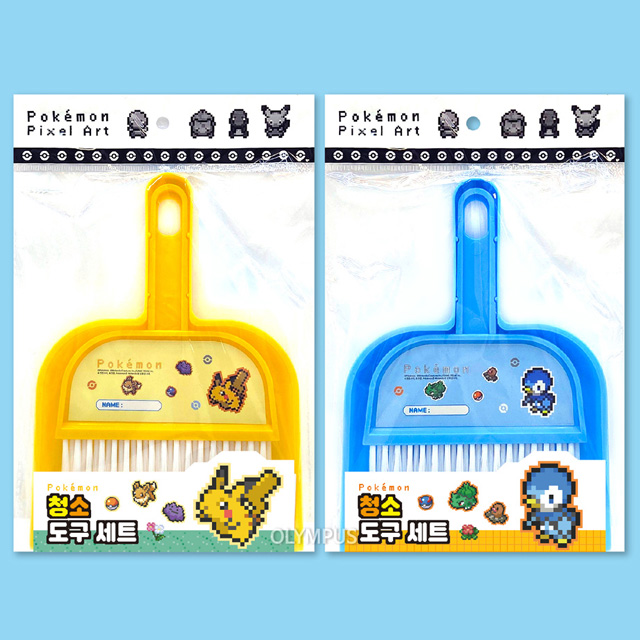 Pokemon Pixel Art Cleaning Tool Set, Random