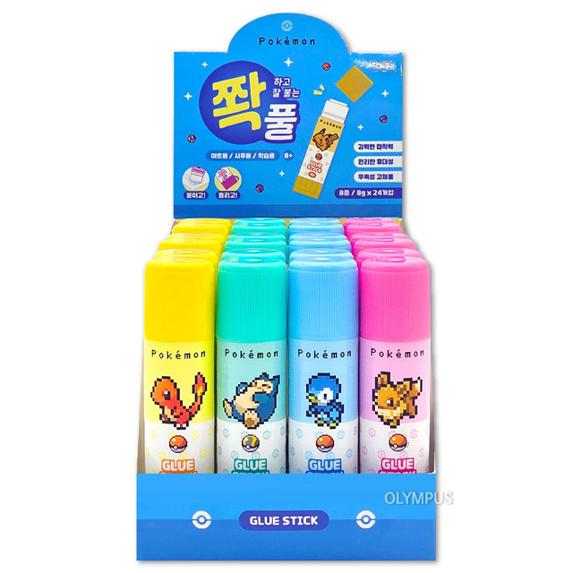 Pokemon Stick Glue, 24pcs