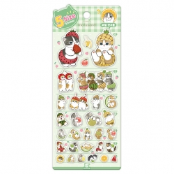 mofusand 5-Size Sticker Fruit Friends
