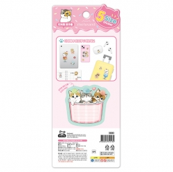 mofusand 5-Size Sticker Dessert Friends