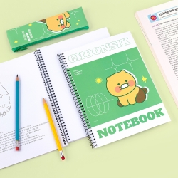 Kakao Friends Vivid Spiral Notebook