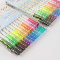 Pokemon 24-Color Washable Felt-tip Pens, Random