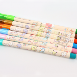 Pokemon 24-Color Washable Felt-tip Pens, Random