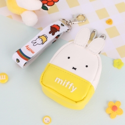 miffy earphone Necklace Pouch