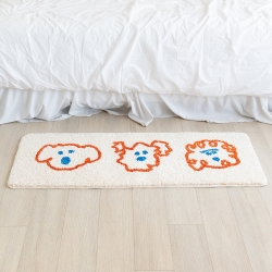 Brunch Brother Ultra Long Bath Rug Brunch Drawing