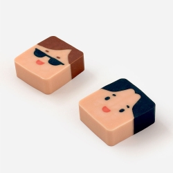 Hair-Disappearing Eraser, 24pcs