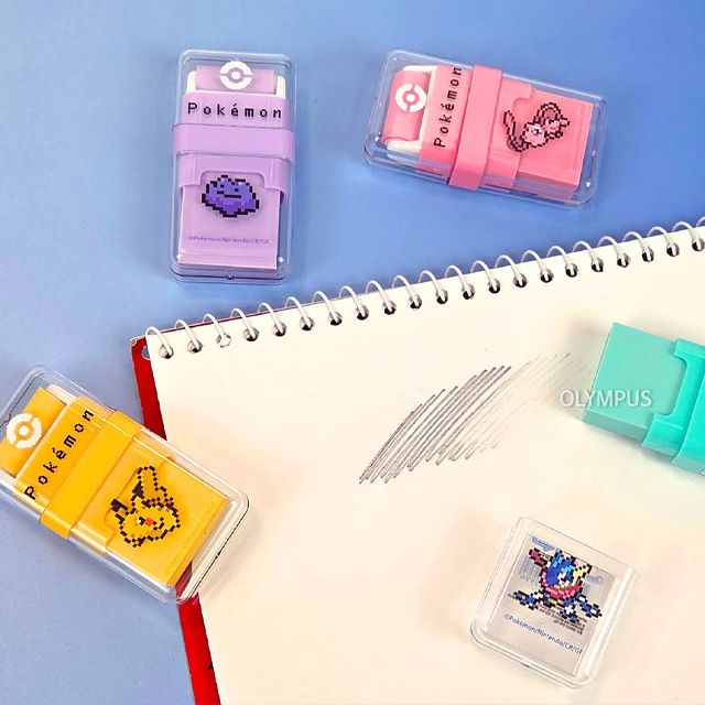 Pokemon Roller Eraser, 24PCS