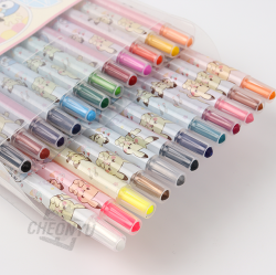 Pokemon 24-Color Slider Colored Pencils, Random
