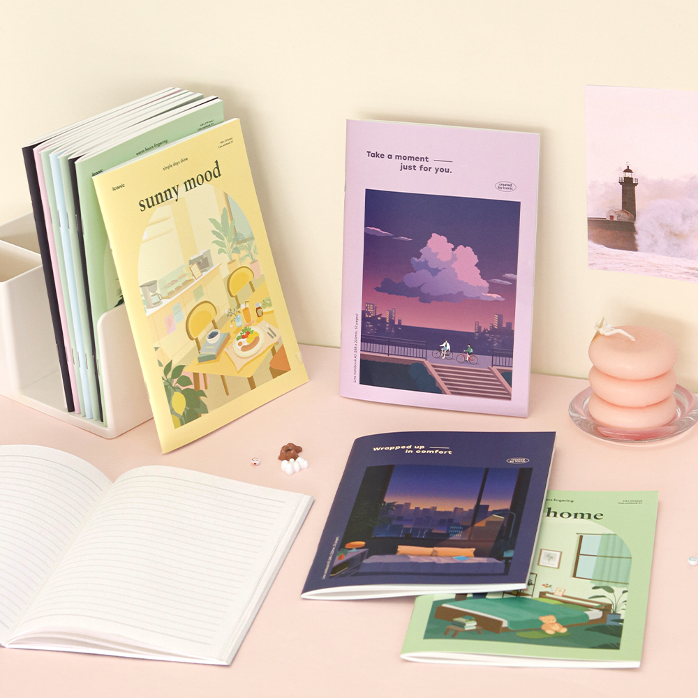 Haru Line Notebook A5