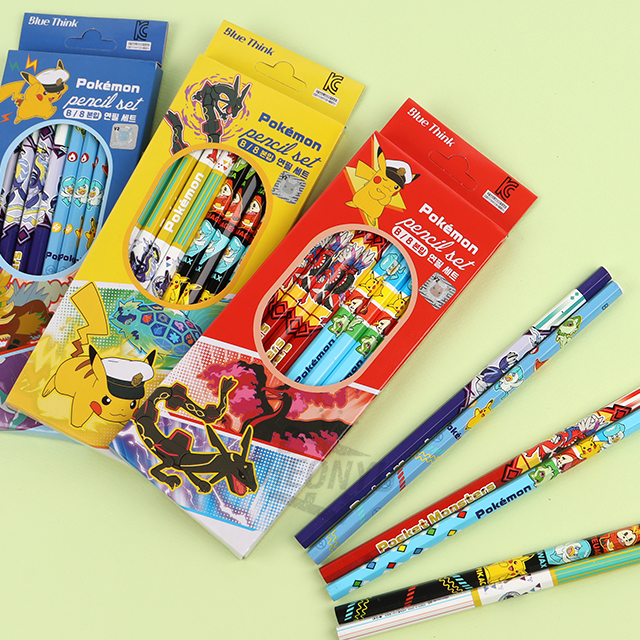 Pokemon Pencil 8pcs Set, Random